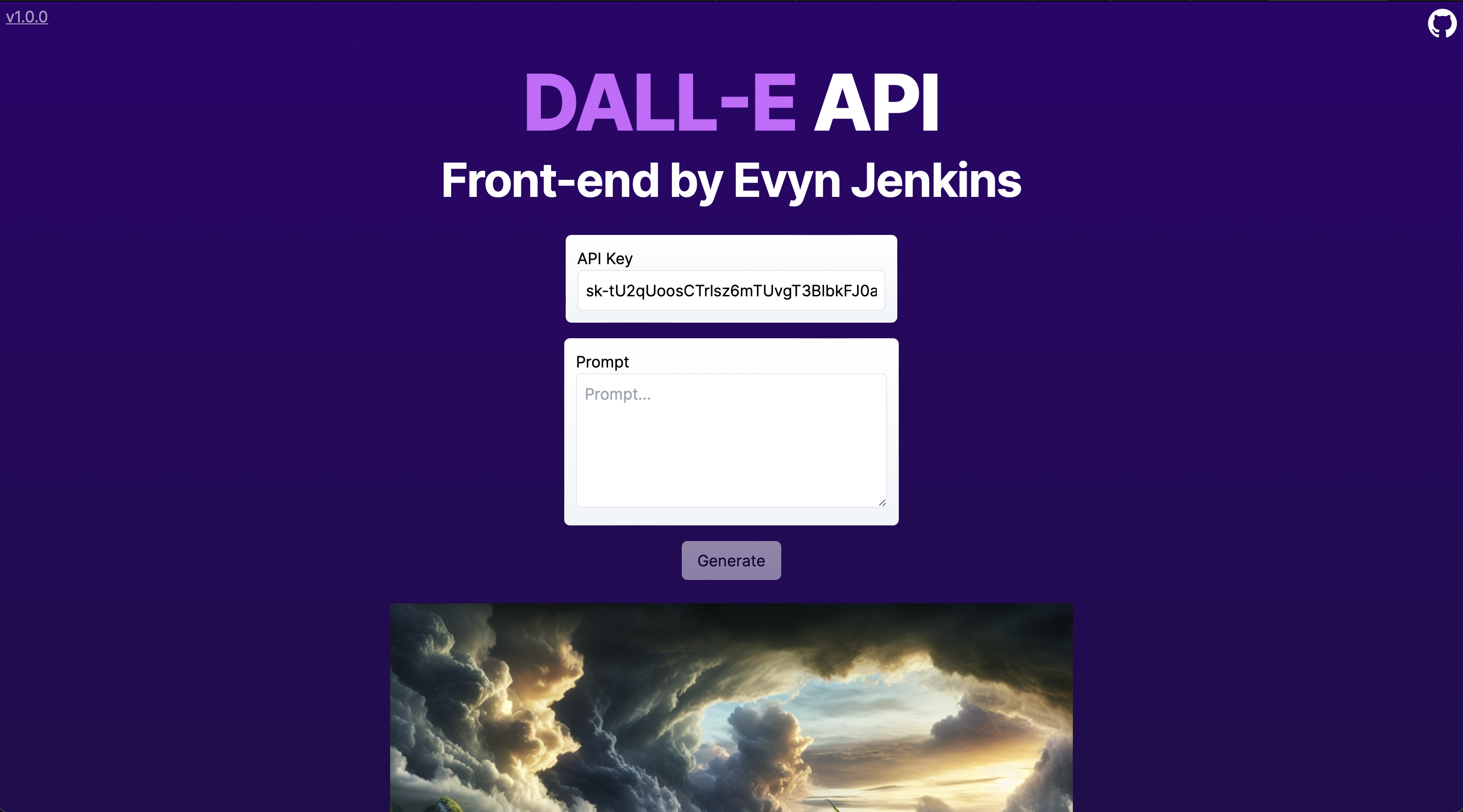 Dall-E Frontend